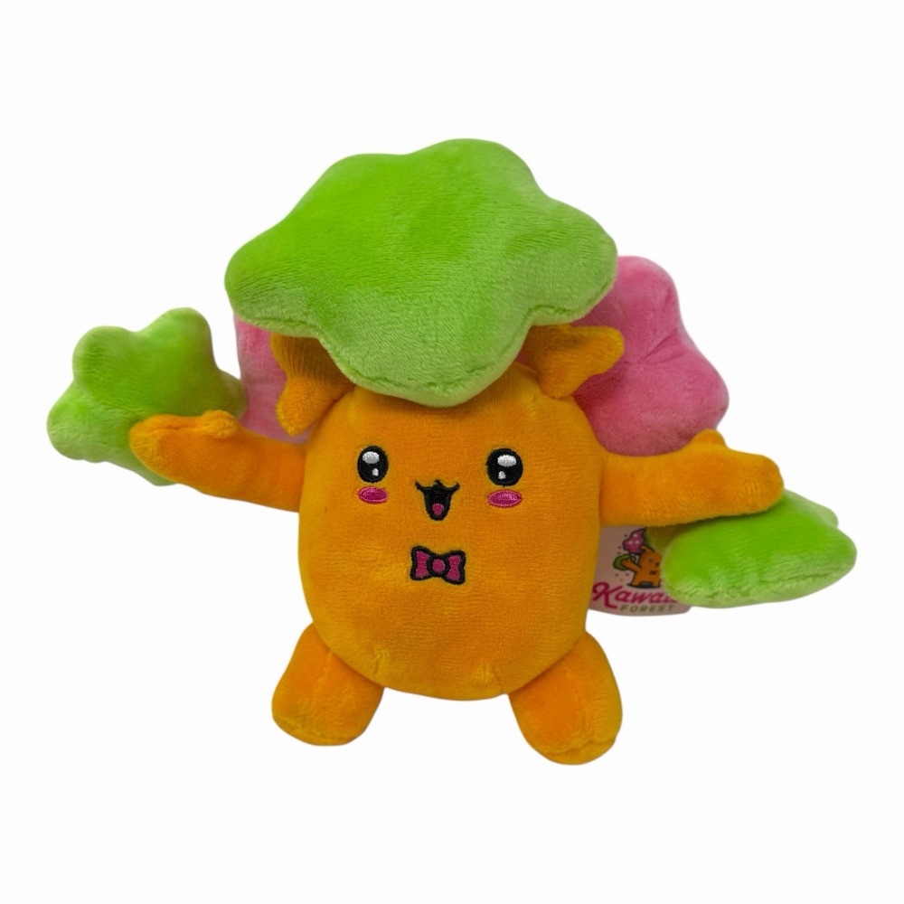 Anime Plush Mascot Kawaii‎ Forest Eugene Orange Pink Green Japan Collectible NWT